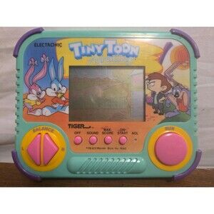 Tiger Electronics Tiny Toon Adventures Handheld Video Game Works Vintage 1990s